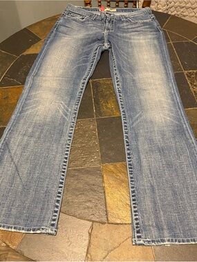 BKE Light Faded Blue Flare Jeans